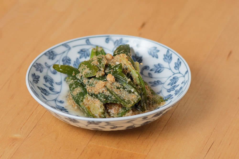 おくらの胡麻和え
